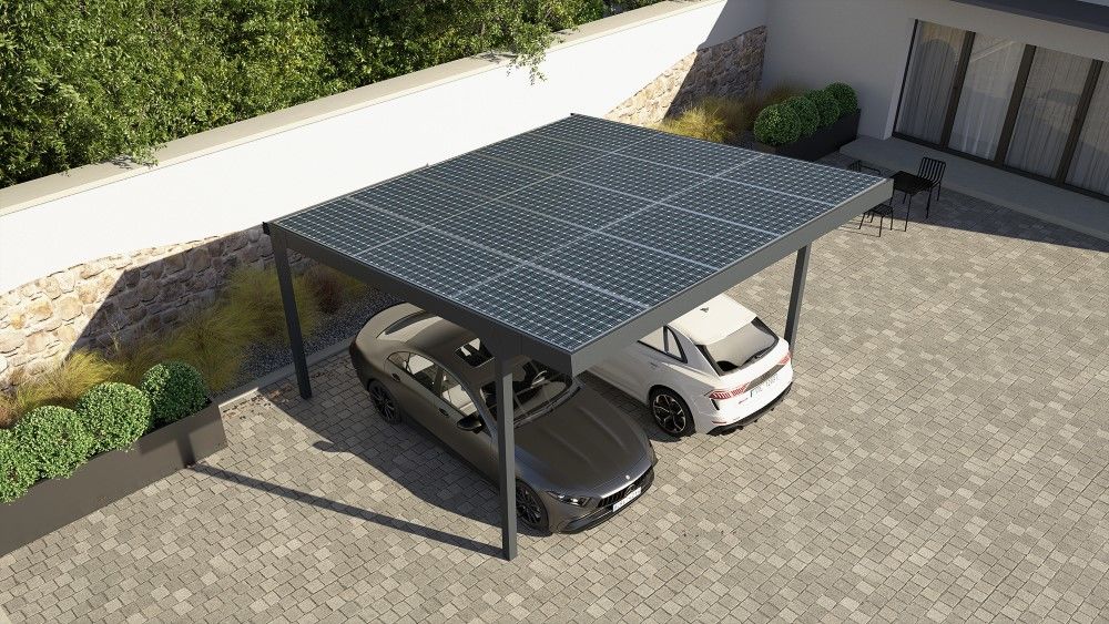 carport solar praktische parkplatze fur ihre autos